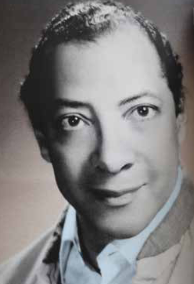 El maestro en 1969. Tomado de: ‘Blas Emilio Atehortúa: Tallando una vida de timbres, acentos y resonancias’, de Susana Friedmann. Archivo personal